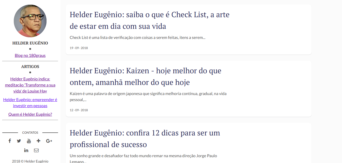 Site Helder Eugênio